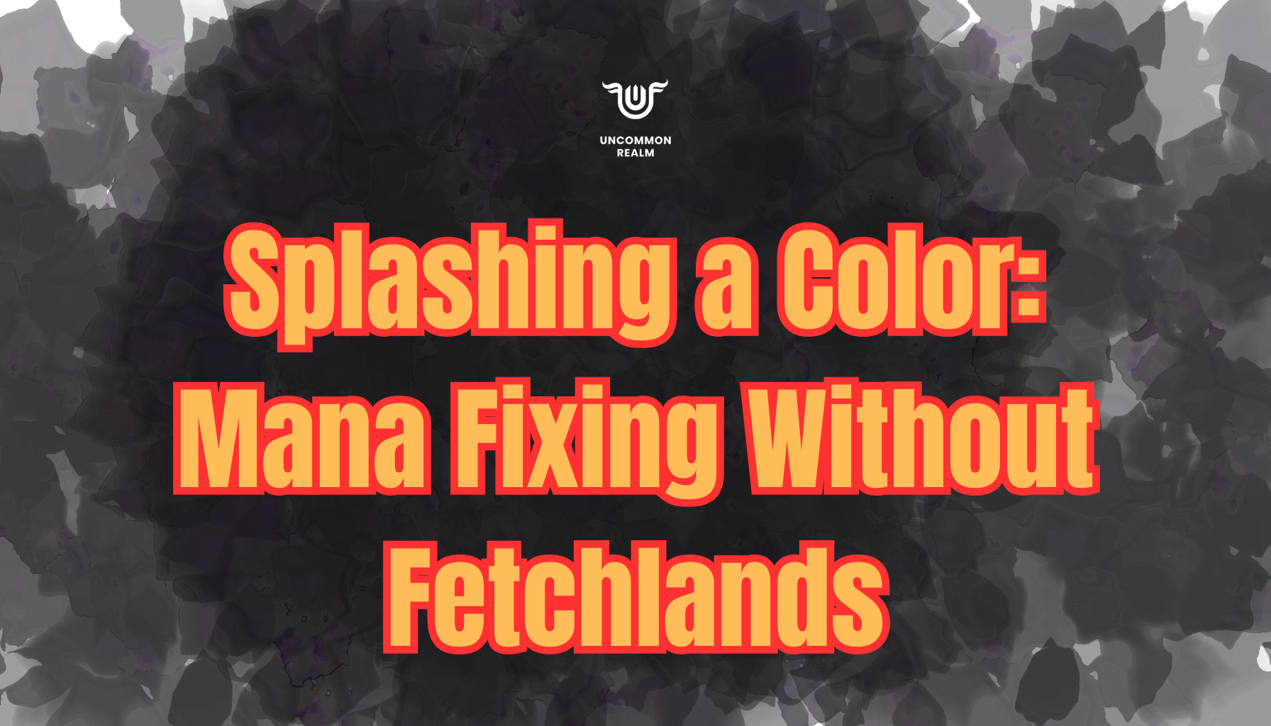 Splashing a Color Mana Fixing Without Fetchlands